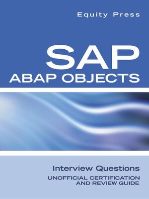 cover image of SAP ABAP Objects Interview Questions